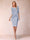Sheath/Column Scoop Half Sleeves 2 Pieces Mother of the Bride Dress with Applique