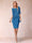 Sheath/Column Scoop Half Sleeves 2 Pieces Mother of the Bride Dress with Applique