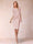 Sheath/Column Scoop Half Sleeves 2 Pieces Mother of the Bride Dress with Applique