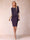 Sheath/Column Scoop Half Sleeves 2 Pieces Mother of the Bride Dress with Applique