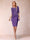 Sheath/Column Scoop Half Sleeves 2 Pieces Mother of the Bride Dress with Applique