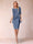 Sheath/Column Scoop Half Sleeves 2 Pieces Mother of the Bride Dress with Applique