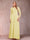 A-Line/Princess Scoop Long Sleeves Mother of the Bride Dresses with Applique