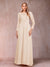 A-Line/Princess Scoop Long Sleeves Mother of the Bride Dresses with Applique