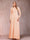 A-Line/Princess Scoop Long Sleeves Mother of the Bride Dresses with Applique