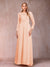 A-Line/Princess Scoop Long Sleeves Mother of the Bride Dresses with Applique