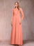 A-Line/Princess Scoop Long Sleeves Mother of the Bride Dresses with Applique