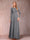 A-Line/Princess Scoop Long Sleeves Mother of the Bride Dresses with Applique