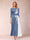 A-Line/Princess Scoop 3/4 Sleeves Mother of the Bride Dresses with Applique