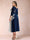 A-Line/Princess Scoop 3/4 Sleeves Plus Size Mother of the Bride Dresses with Applique