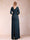 Sheath/Column Scoop Half Sleeves Mother of the Bride Dresses with Ruched