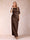 Sheath/Column Scoop Half Sleeves Mother of the Bride Dresses with Ruched