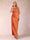 Sheath/Column Scoop Half Sleeves Mother of the Bride Dresses with Ruched