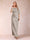 Sheath/Column Scoop Half Sleeves Mother of the Bride Dresses with Ruched