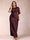 Sheath/Column Scoop Half Sleeves Plus Size Mother of the Bride Dresses with Ruched