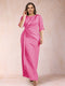 Sheath/Column Scoop Half Sleeves Plus Size Mother of the Bride Dresses with Ruched