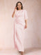 Sheath/Column Scoop Half Sleeves Plus Size Mother of the Bride Dresses with Ruched