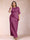 Sheath/Column Scoop Half Sleeves Plus Size Mother of the Bride Dresses with Ruched