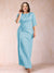 Sheath/Column Scoop Half Sleeves Plus Size Mother of the Bride Dresses with Ruched