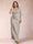 Sheath/Column Scoop Half Sleeves Plus Size Mother of the Bride Dresses with Ruched