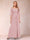 Sheath/Column Off-the-Shoulder Half Sleeves Mother of the Bride Dresses with Applique