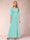 Sheath/Column Off-the-Shoulder Half Sleeves Mother of the Bride Dresses with Applique