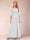 Sheath/Column Off-the-Shoulder Half Sleeves Mother of the Bride Dresses with Applique