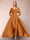 A-Line/Princess V-Neck 3/4 Sleeves Jumpsuits with Belt