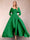 A-Line/Princess V-Neck 3/4 Sleeves Jumpsuits with Belt