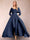 A-Line/Princess V-Neck 3/4 Sleeves Jumpsuits with Belt
