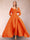 A-Line/Princess V-Neck 3/4 Sleeves Jumpsuits with Belt