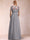 A-Line/Princess Scoop Short Sleeves Jumpsuit with Applique