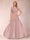 A-Line/Princess Scoop Short Sleeves Jumpsuit with Applique