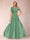 A-Line/Princess Scoop Short Sleeves Jumpsuit with Applique