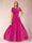 A-Line/Princess Scoop Short Sleeves Jumpsuit with Applique