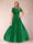 A-Line/Princess Scoop Short Sleeves Jumpsuit with Applique
