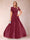 A-Line/Princess Scoop Short Sleeves Jumpsuit with Applique