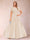 A-Line/Princess Scoop Short Sleeves Jumpsuit with Applique