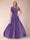 A-Line/Princess Scoop Short Sleeves Jumpsuit with Applique