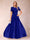 A-Line/Princess Scoop Short Sleeves Jumpsuit with Applique
