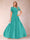 A-Line/Princess Scoop Short Sleeves Jumpsuit with Applique