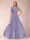 A-Line/Princess Scoop Short Sleeves Jumpsuit with Applique