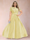 A-Line/Princess Scoop Short Sleeves Plus Size Mother of the Bride Jumpsuit with Applique
