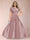 A-Line/Princess Scoop Short Sleeves Plus Size Mother of the Bride Jumpsuit with Applique