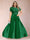 A-Line/Princess Scoop Short Sleeves Plus Size Mother of the Bride Jumpsuit with Applique