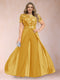 A-Line/Princess Scoop Short Sleeves Plus Size Mother of the Bride Jumpsuit with Applique
