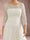 A-Line/Princess Scoop 3/4 Sleeves Mother of the Bride Dresses with Applique