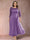 A-Line/Princess Scoop 3/4 Sleeves Plus Size Mother of the Bride Dresses with Applique