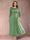 A-Line/Princess Scoop 3/4 Sleeves Plus Size Mother of the Bride Dresses with Applique
