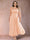 A-Line/Princess Scoop 3/4 Sleeves Plus Size Mother of the Bride Dresses with Applique